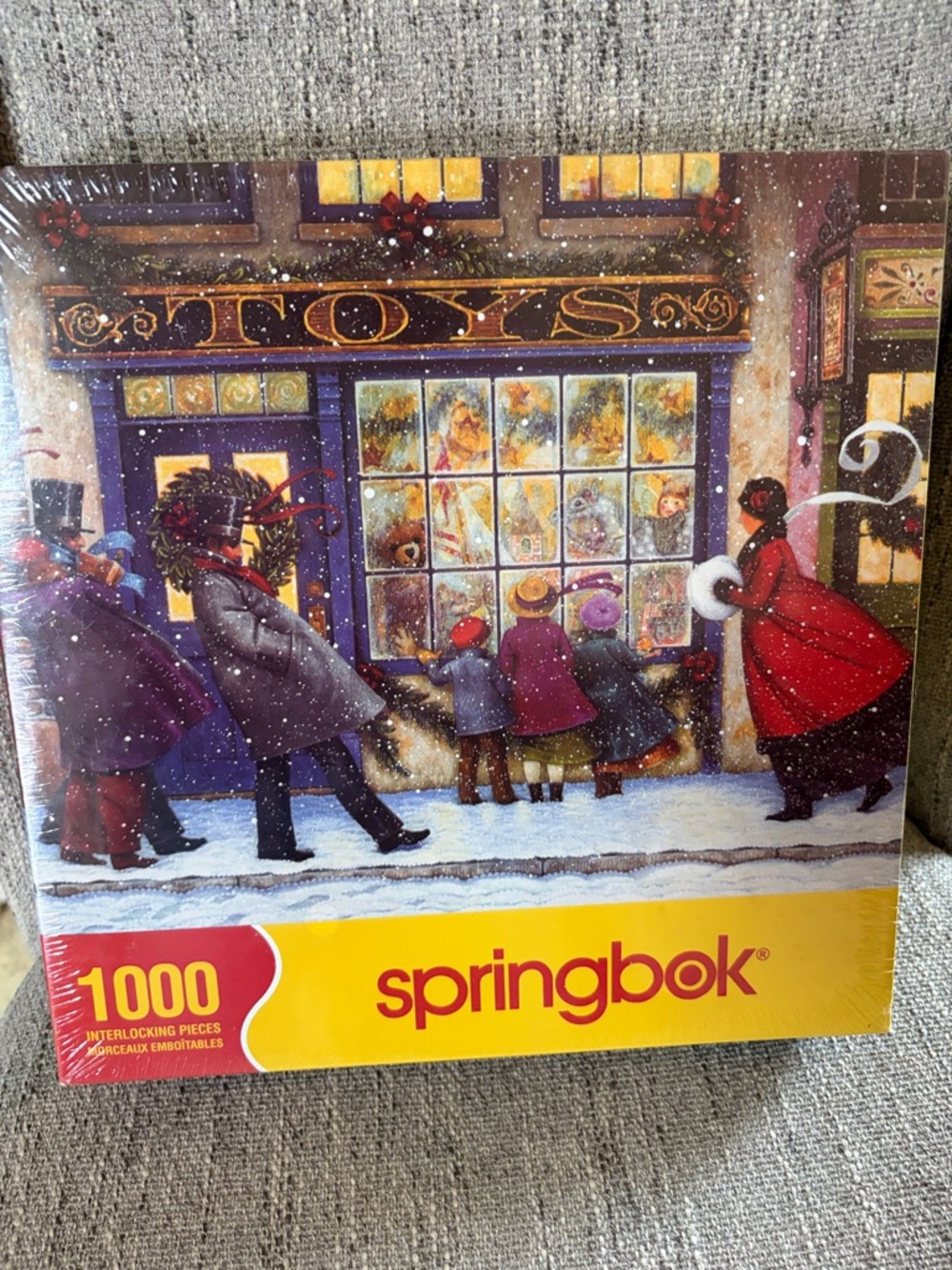 Springbok Christmas toy shop puzzle